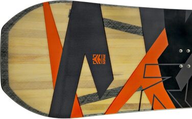 Сноуборд-сет Raven: сноуборд Barracuda Carbon Orange + кріплення Fastec FT360 147см + кріплення FT360 Orange M