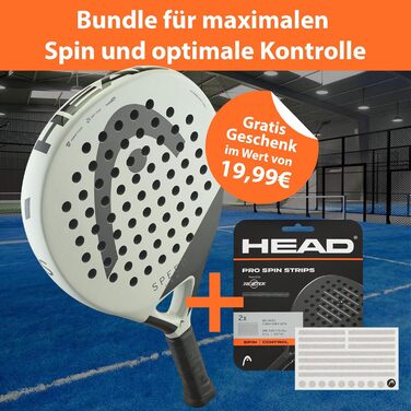 Набір для падел-тенісу Head Evo Speed 2025 та стрічки Rezztek Pro Spin для максимального оберту та контролю