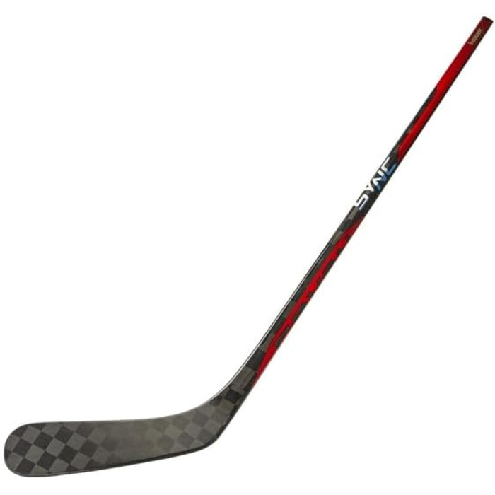 Клюшка для хокею Bauer Nexus SYNC Grip Intermediate 58'' Flex 55 червона, ліва, загин P92
