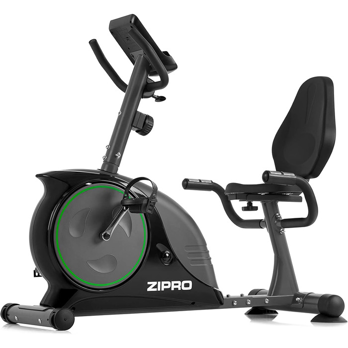 Велотренажер Zipro Easy, магнітний ергометр для дому, до 150 кг, фітнес-велосипед з батарейним живленням