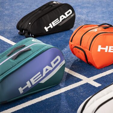 Сумка для падел-тенісу HEAD Tour Padel Bag L, чорний/білий