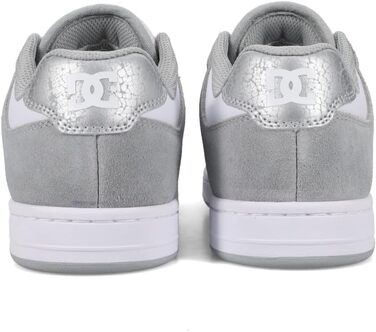 DC Shoes Manteca 4 - жіночі шкіряні черевики (40 EU, сірий/сірий/білий)