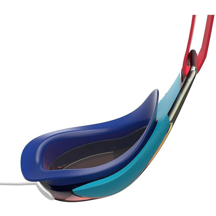 Дитячі окуляри для плавання Speedo Fastskin Hyper Elite, антизапотівання, антипротікання, для змагань і тренувань, червоні, універсальний розмір