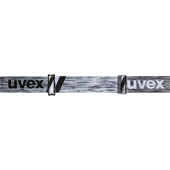 Гірськолижна маска uvex compact FM для дорослих, чорна матова/зелена, універсальний розмір