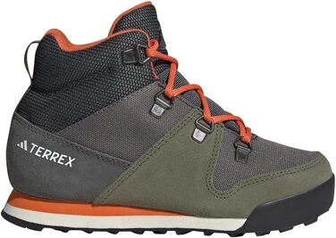 Зимові черевики adidas Terrex Snowpitch Cold.rdy для жінок та чоловіків (31 EU, Olive Strata Wonder White Orange)