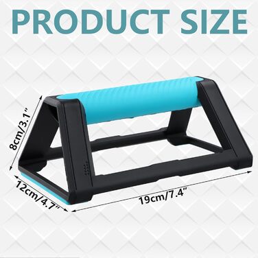 Набір для віджимань 2 шт. з нековзкими ручками, база з силікону, 110 кг, для віджимань, станова, калістеніка