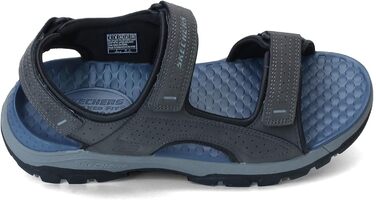 Чоловічі сандалії Skechers Tresmen-Garo - водонепроникні, Charcoal Synthetic, 40 EU
