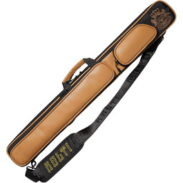 Чохол для більярду на 2 кия (2 x 2) Khaki, м'який, з кишенями для аксесуарів