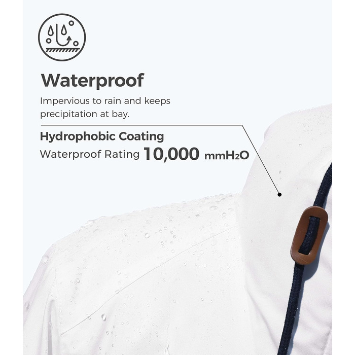 Водонепроникна лижна куртка Wantdo Daen: тепла, з штучним хутром, XXL