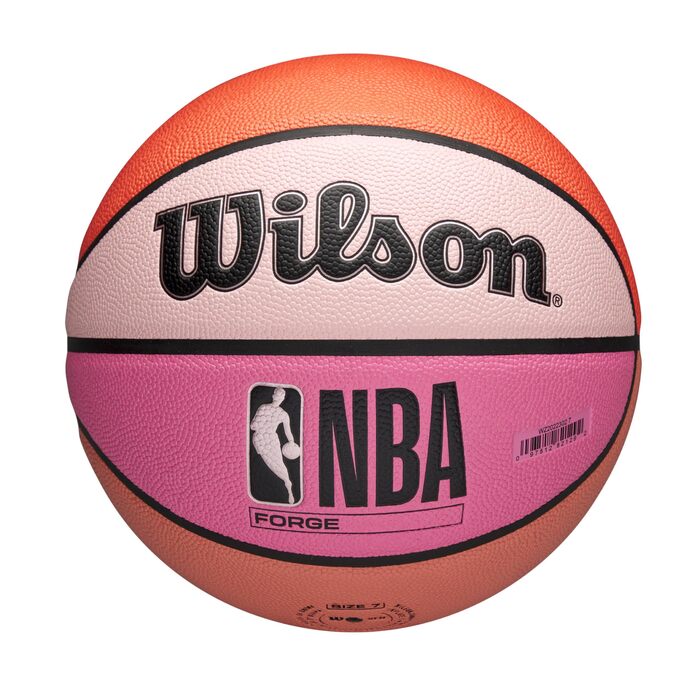 М'яч для баскетболу Wilson NBA Forge Wow Indoor/Outdoor, Розмір 7, Градієнт кольору