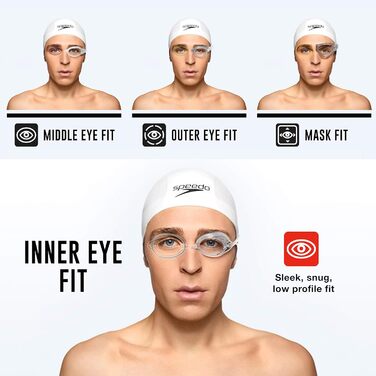 Окуляри для плавання Speedo Vanquisher 2.0 дзеркальні жовті, унісекс, для дорослих
