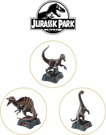 Шахи Jurassic Park – тематичний набір шахів з фігурами динозаврів, сувенірний подарунок для фанатів Юрського періоду