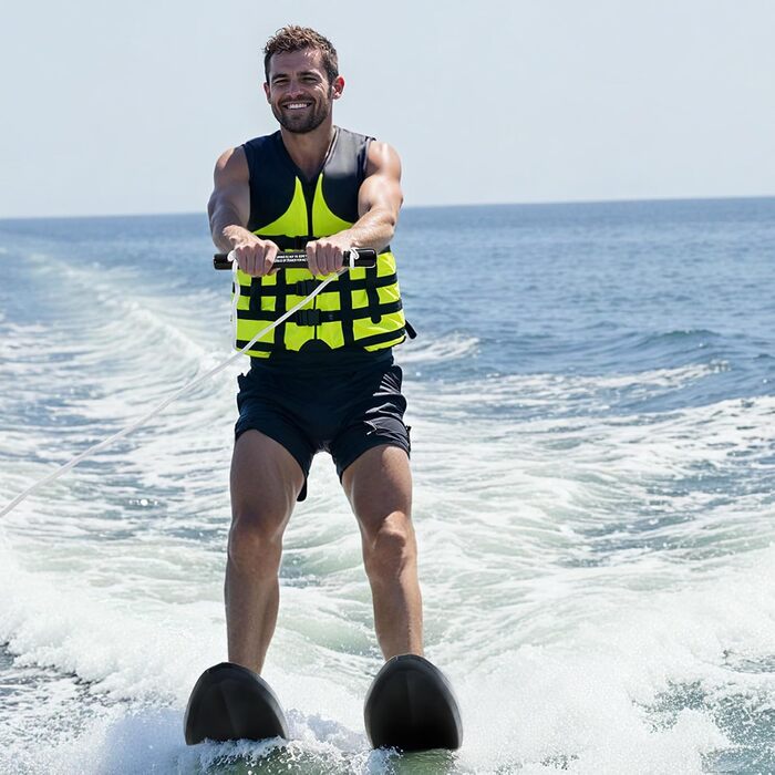 Wasserski VEVOR 150 см з регульованими кріпленнями X-7 та м'якою задньою пластиною, водолазний комплект для дорослих до 136 кг