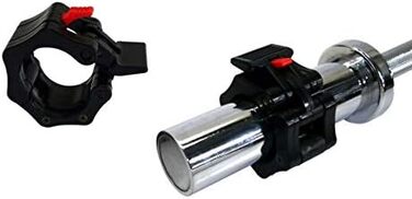 Гриф POWER-XTREME Profi 50 мм з швидкозатискачами для штанги