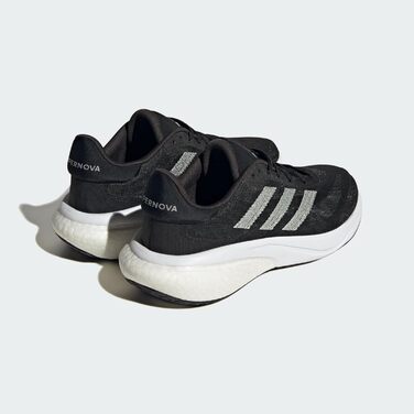 Кросівки для бігу Adidas Supernova 3 для жінок (40 EU, чорний/срібло/білий)