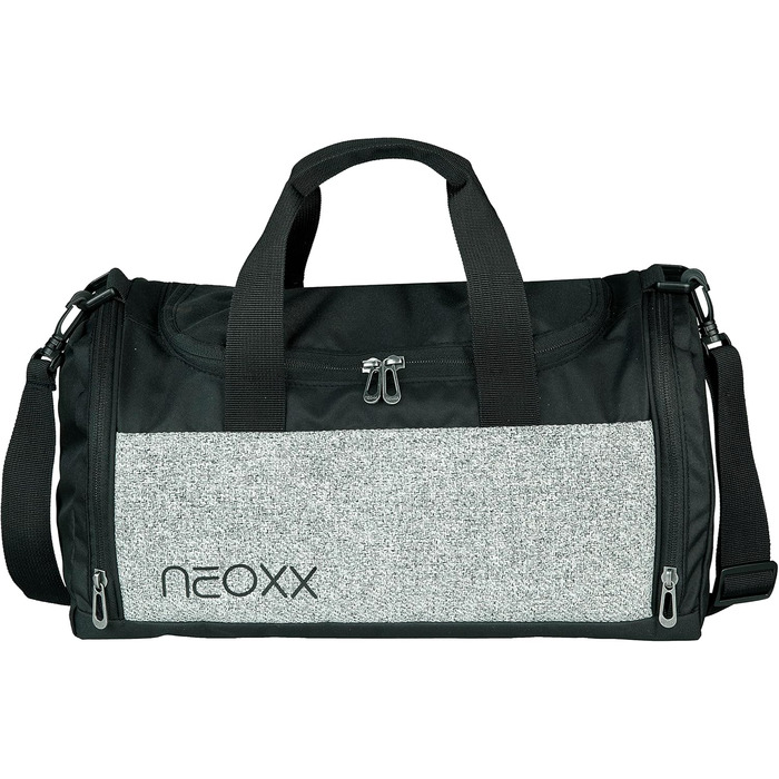 neoxx Champ спортивна сумка для школи та тренувань, відділення для взуття, Wool the World