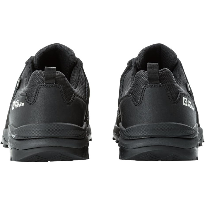 Чоловічі трекінгові черевики Jack Wolfskin Trail Hiker Texapore Low MW, чорні, 50 EU