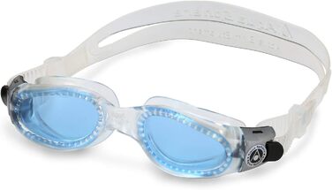 Окуляри для плавання Aquasphere Kaiman Compact прозорі/блакитні, для дорослих та підлітків, з UV-захистом та антифогом