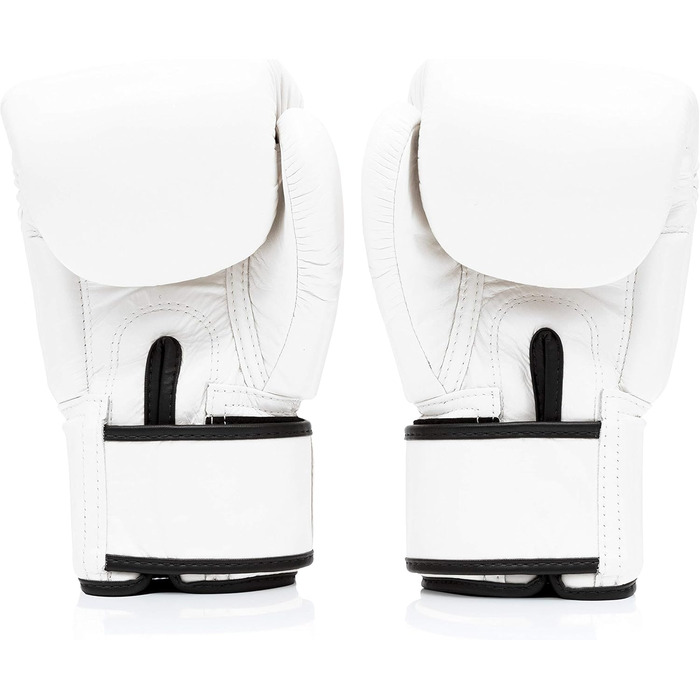 Боксерські рукавички Fairtex BGV1 14 унцій, білі, для Муай Тай, ММА, спарингів, чоловіків, жінок і дітей, легкі та ударопоглинаючі