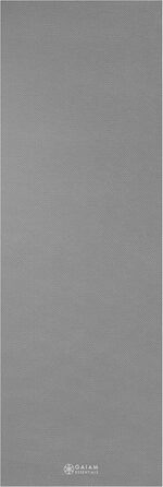 Йога-мат Gaiam Essentials з ременем, 183×61×0,6 см, високоякісний килимок для йоги