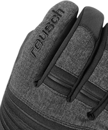 Універсальні чоловічі рукавички Reusch Conan R-Tex XT, сірі-чорні, розмір 7, для зимових видів спорту
