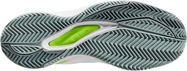Тенісні кросівки Wilson Rush Pro Ace Clay для жінок (42 2/3 EU, Opal Blue White Jasmine Green)
