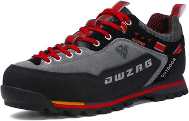 Чоловічі трекінгові черевики для хайкінгу та походів, туристичні черевики, неслизькі, дихаючі, низькі, Outdoor, Sneaker (45 EU, Червоний)