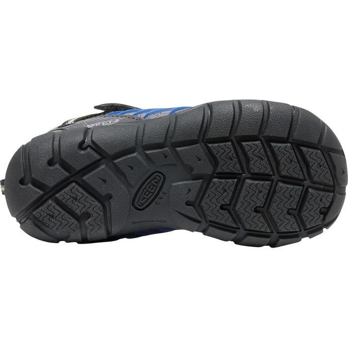 KEEN Chandler Cnx: Трекінгові півчеревики для дітей та дорослих, рожево-зелені, 32 EU, Black/Bright Cobalt