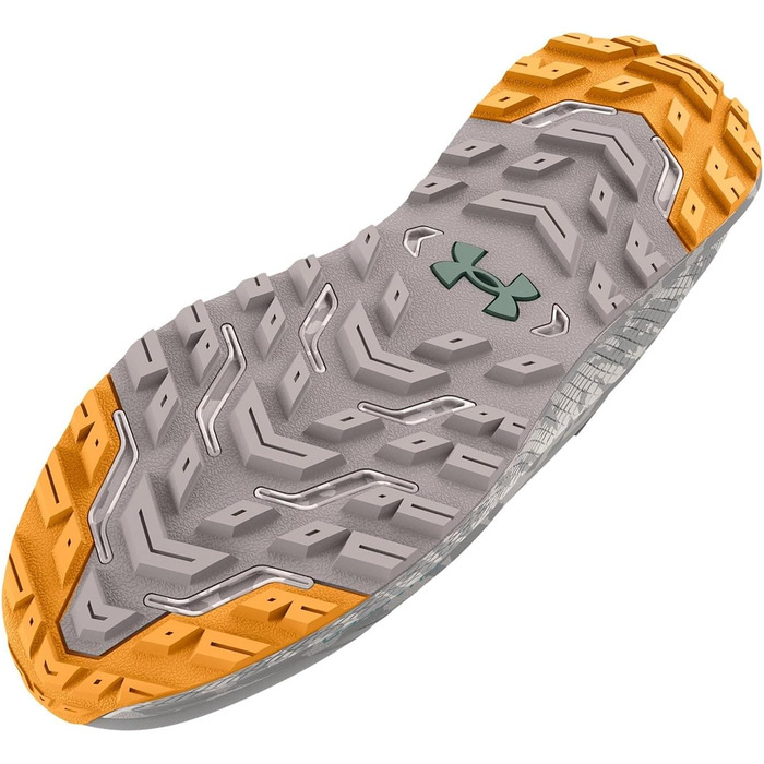 Жіночі кросівки для бігу Under Armour Charged Bandit 2 Sp, розмір 38.5 EU, Ghost Gray Orange Ice Opal Green