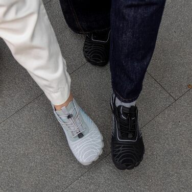 Жіночі шльопанці Sagaro для плавання та відпочинку, дихаючі, швидко сохнуть, широка передня частина, розмір 35-43, білий/чорний