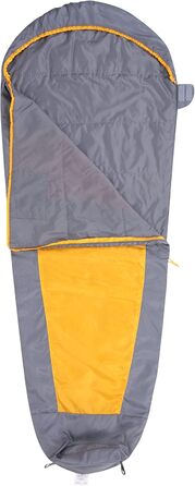 Сплячий мішок Mountain Warehouse Traveller 50 - 220 x 80 x 50 см - вітростійкий, блакитно-зелений, регульована довжина