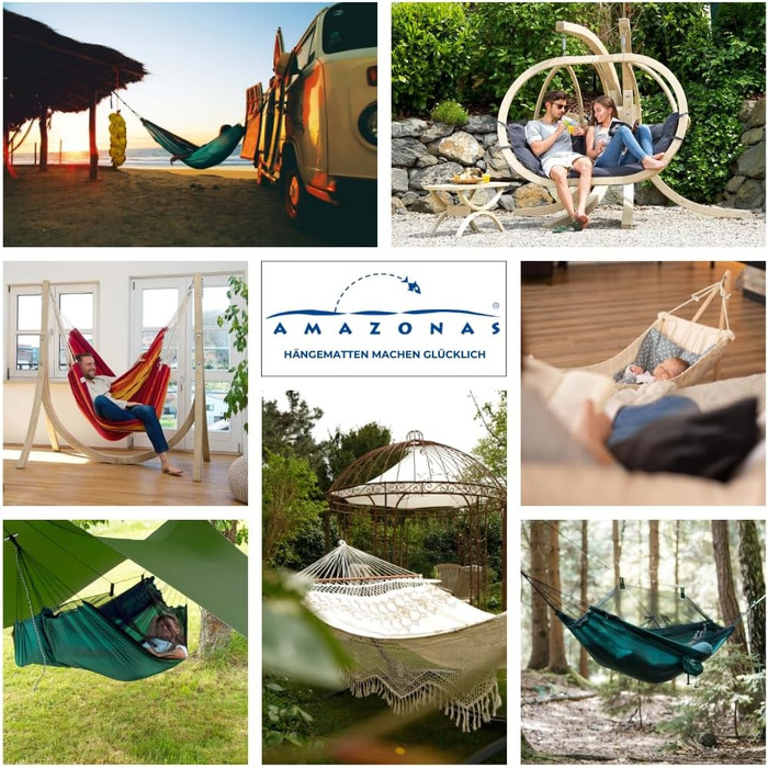 Гамак Amazonas Moskito-Traveller Thermo Ultra-Light з москітною сіткою 2.75x1.4м до 200кг