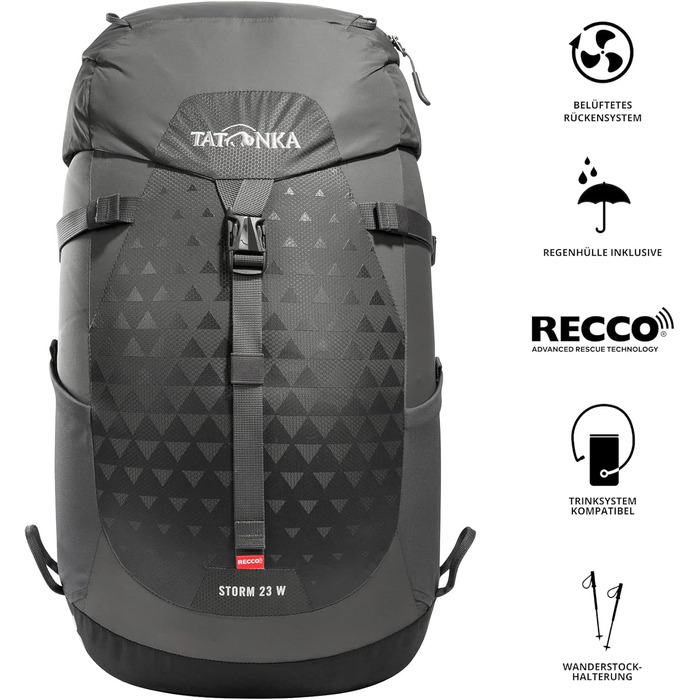 Жіночий рюкзак Tatonka Storm 23 з системою Recco, 23 л