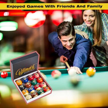 Набір більярдних куль преміум-класу, аксесуари для більярдного столу, 16 куль стандартного розміру (57,2 мм), для турнірів