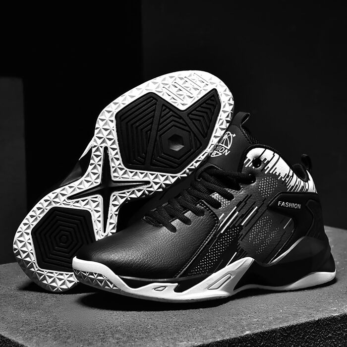 Чоловічі баскетбольні кросівки. Модель G6933, чорний колір, розмір 41 EU.