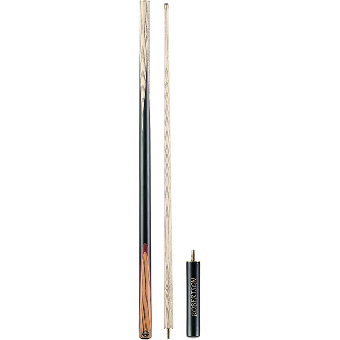 Дитячий більярдний кий Robertson R-4 Junior 130 см, 2-частинний, 9 мм наклейка, короткий кий для снукеру, набір з подовжувачем і чохлом