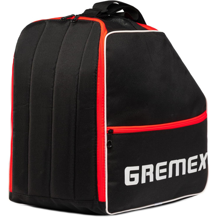 Чохол для лижних черевиків з відділенням для шолома - Водонепроникний рюкзак для лижних черевиків та шолома - Міцний з титановими швами - Зручний для транспортування, подорожей та захисту спорядження (Чорний + Рожевий)