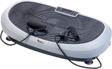 Віброплатформа Newgen Medicals 7-в-1: з осциляцією, експандером, до 120 кг (Vibrationsplatte, 3D віброплатформа з таймером)