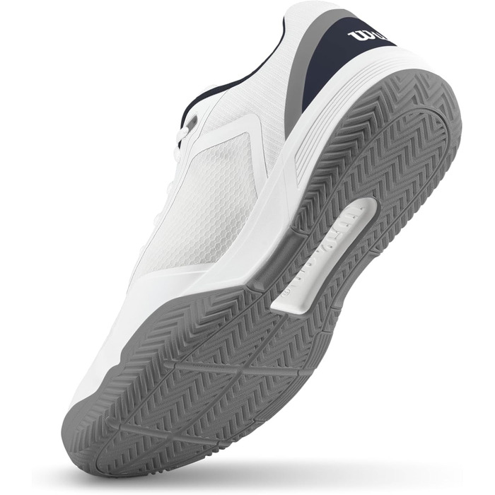 Тенісні кросівки Wilson Courtglide для чоловіків, біло-темно-синій, Quarry (44 2/3 EU, X-Weit)