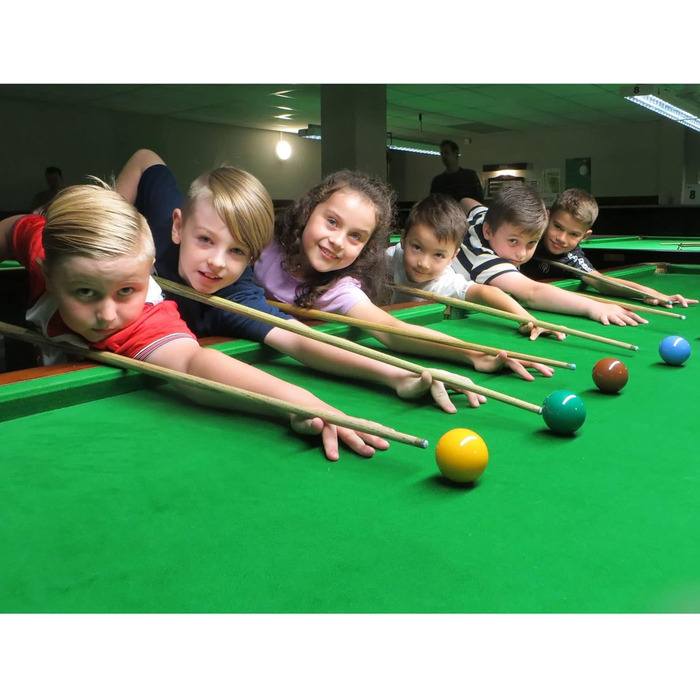 HIOD Більярдний кий 19oz, 57 дюймів, з насадками 10mm, ручна робота, для снукеру, з коробкою та подовжувачами