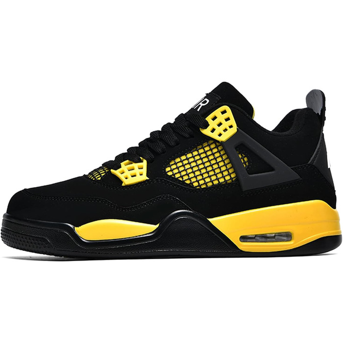 Кросівки Marbury Air 4 Retro: чоловічі та жіночі, для скейтбордингу, бігу, ходьби, баскетболу, спорту. Білі/сірі (39 EU, 1 Чорний)