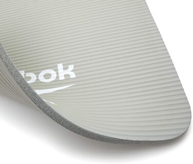 Килимок для фітнесу Reebok, нековзний, натуральна гума, 7/10/15 мм, різні кольори, для тренувань вдома і в залі