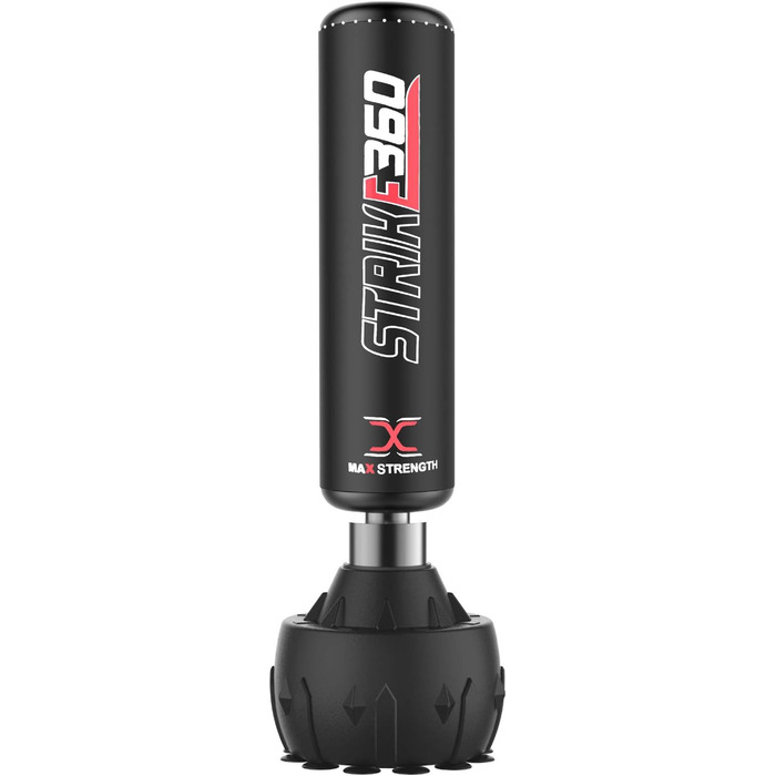 Боксерський мішок Freistehender Boxsack, 1,8 м, Black Strike 360: для спарингу, MMA, фітнесу та кікбоксингу