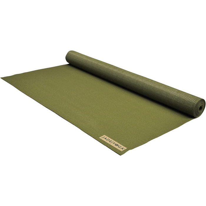 Йога-мат Jade Yoga Voyager 1,6 мм, оливковий, для подорожей