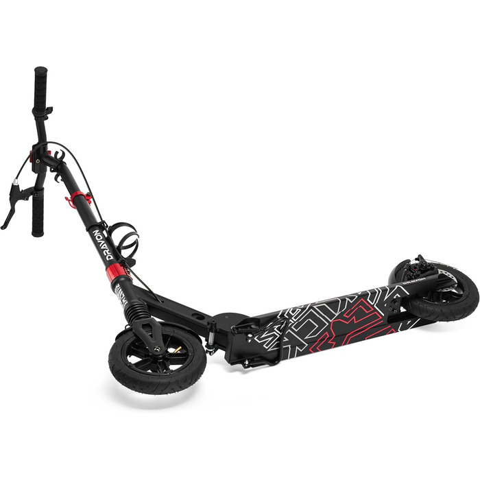 Скутер Raven Snug AIR з повітряними колесами, дзвіночком та тримачем для пляшки (200 мм, Dravon)