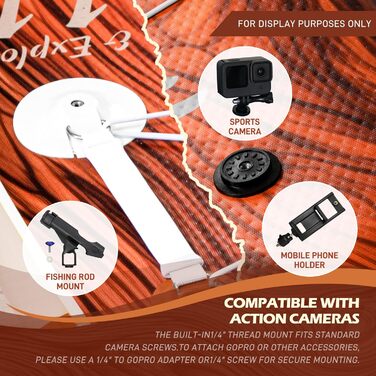 Надувні SUP-дошки InnoExpo 11' з преміум аксесуарами: широка, стабільна дошка з антиковзким деком для підлітків та дорослих (дерево)