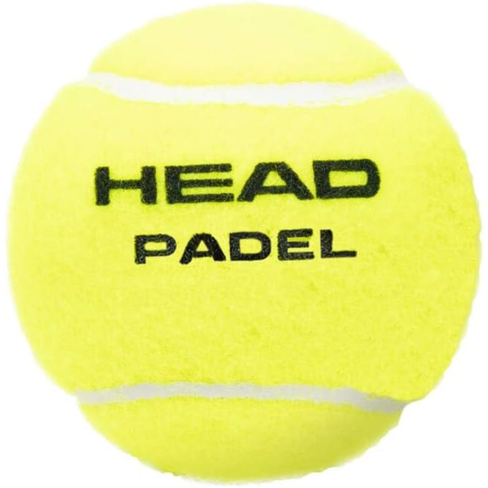 Набір тенісних м'ячів для падел-тенісу HEAD 3B Padel Team (3 шт.)