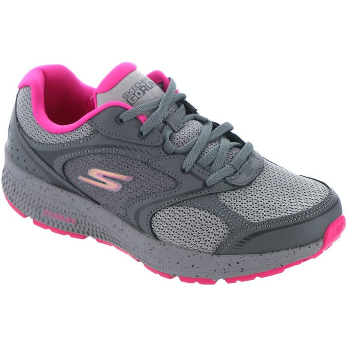 Кросівки Skechers Go Run Consistent Vivid Horizon для жінок, сірі та рожеві, розмір 38 EU, широка колодка
