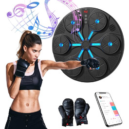 Розумна музична боксова машина з Bluetooth для дітей та дорослих, настінна електронна тренувальна система