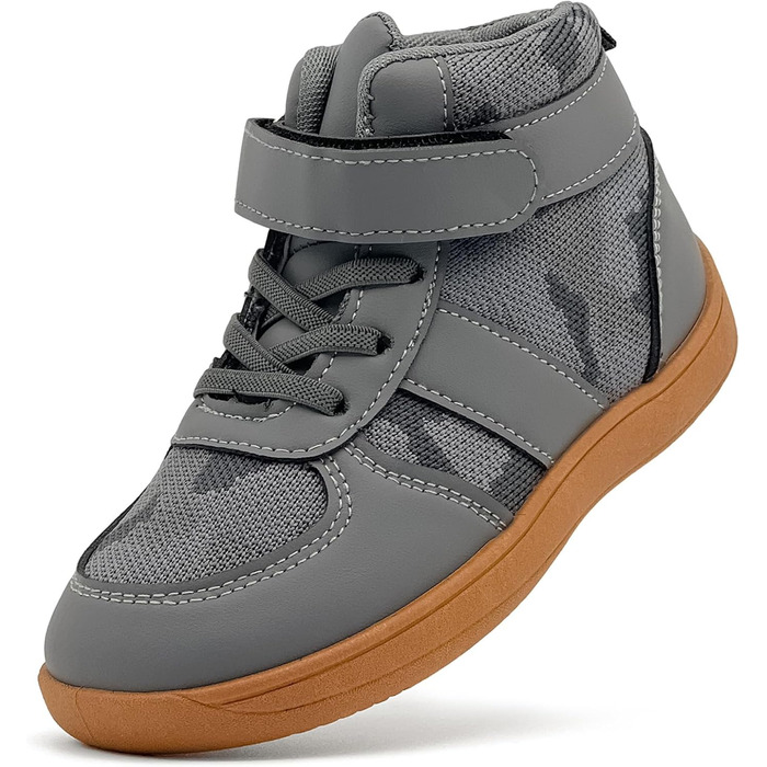 Дитячі трекінгові черевики Kinder: зручні та надійні для активного відпочинку (сірий, 32 EU)